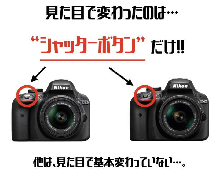 ショット数57回》Nikon D3400 18-55mm レンズキット（D3000シリーズを  