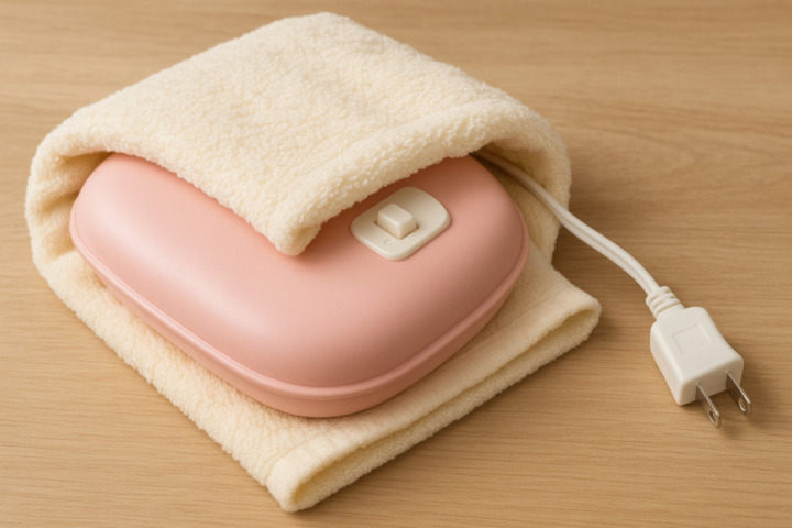 低温やけど対策｜タオルで包む・就寝前に電源を切る