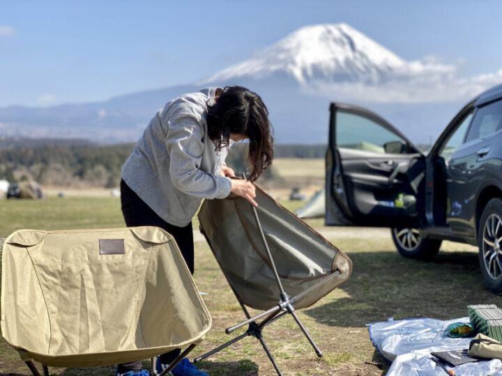 ローチェア 収納方式