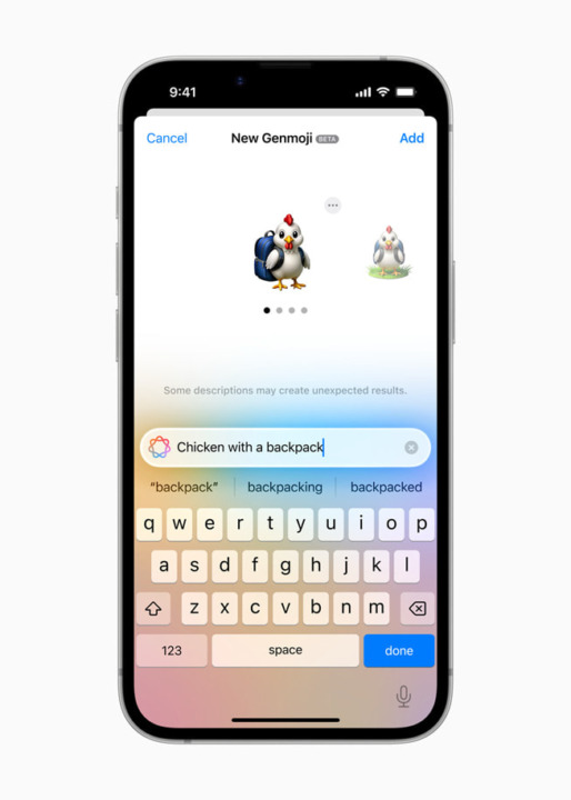 Apple Intelligenceが使用可能なA18チップ搭載