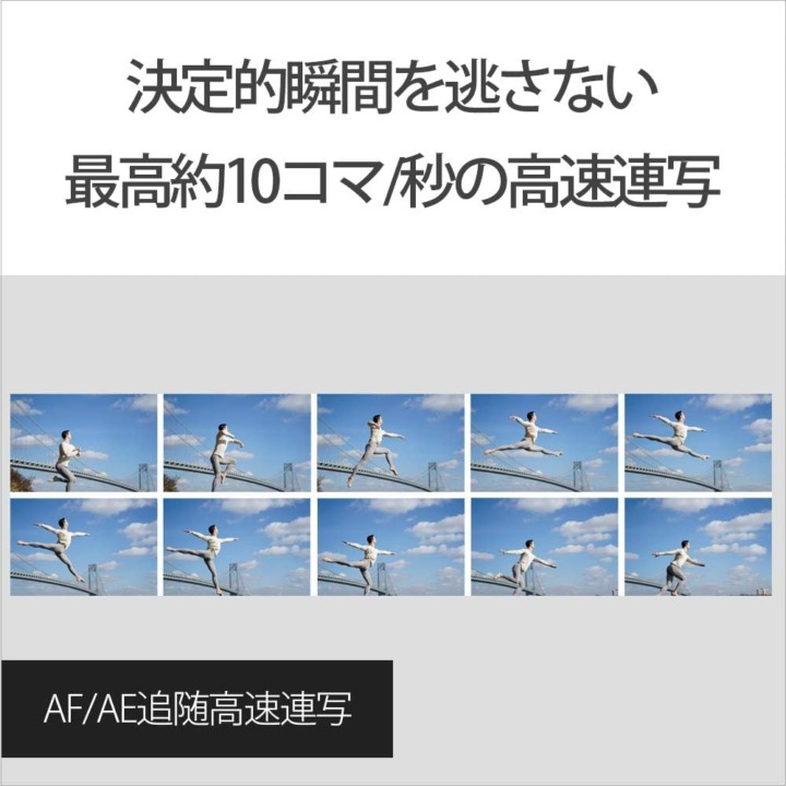 ソニー 連写速度