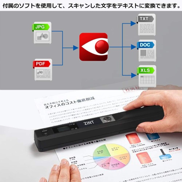 ハンディスキャナー OCR