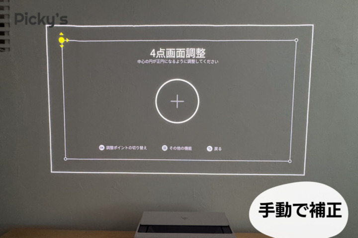 Aladdin Marca Max 手動補正