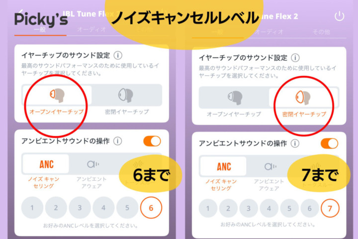 JBL TUNE FLEX 2 ノイズキャンセリング