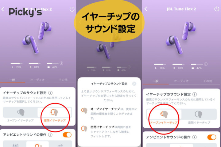 JBL TUNE FLEX 2 サウンド