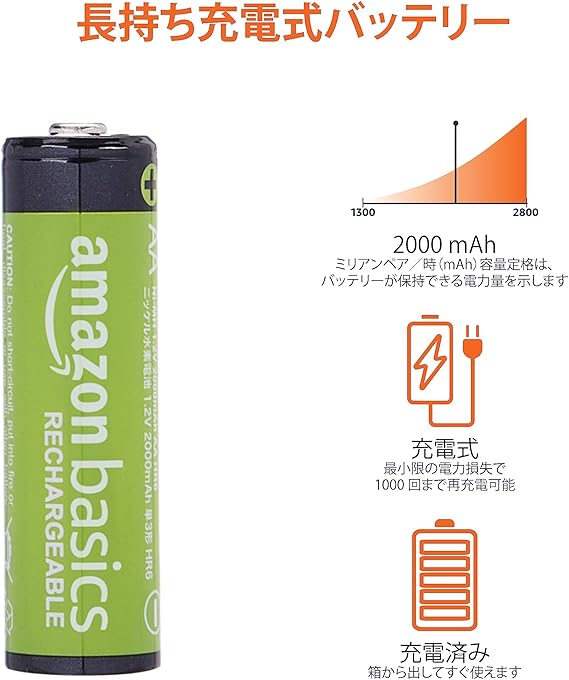 コスパを重視するなら充電池を使用できるモデルがおすすめ