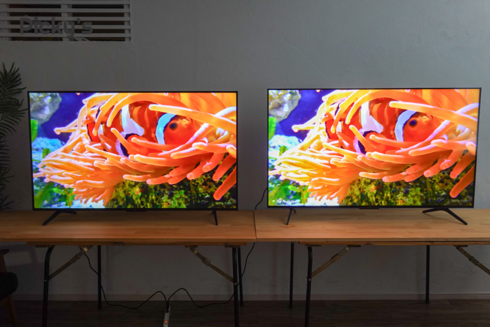 【TCL 4Kテレビを実機レビュー】Q6C / Q7Cを比較評価！画質・音質・性能の違いは？