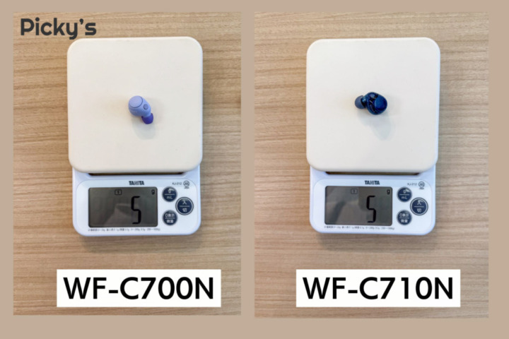 SONY WF-C710N 重さ