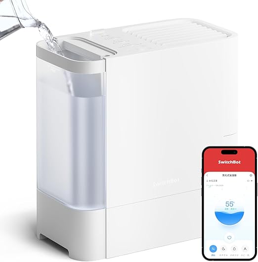 部屋の乾燥を防げる「スマート加湿器」