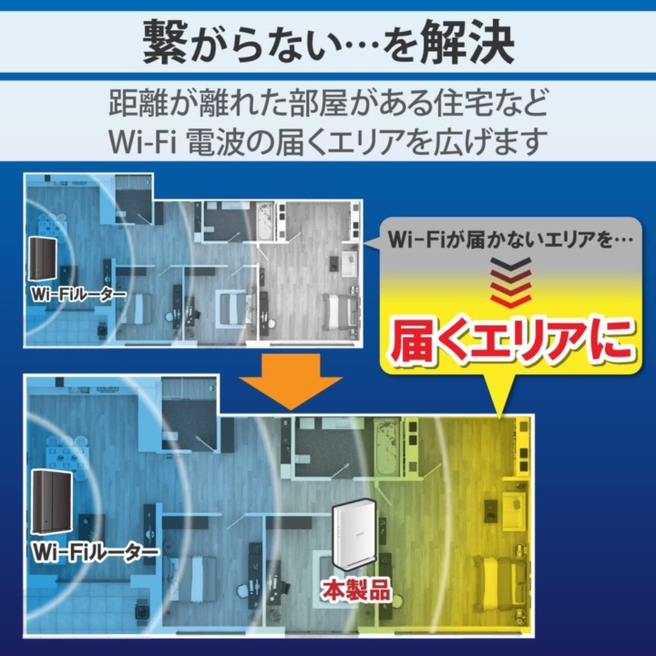Wi-Fi中継機 