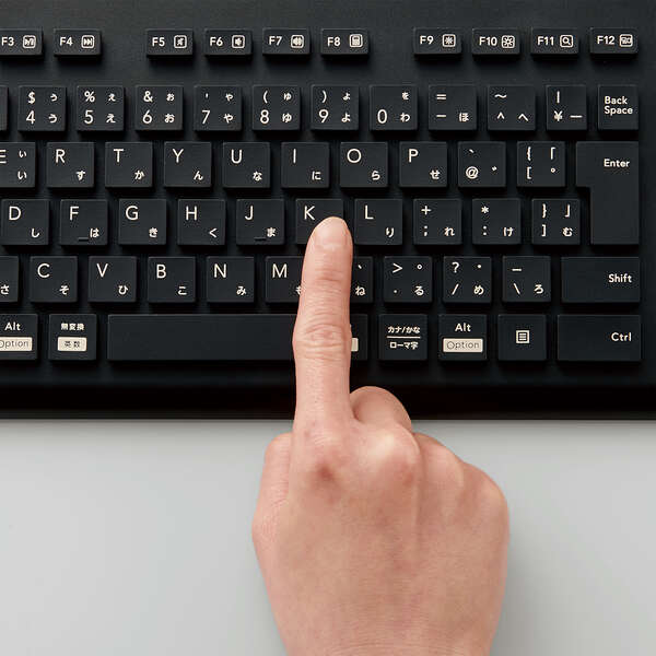 防水キーボード お手入れ