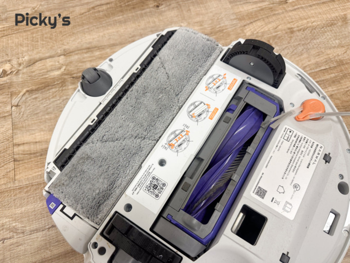 クローラーモップ:壁際5mmまで届く!面で拭く新構造