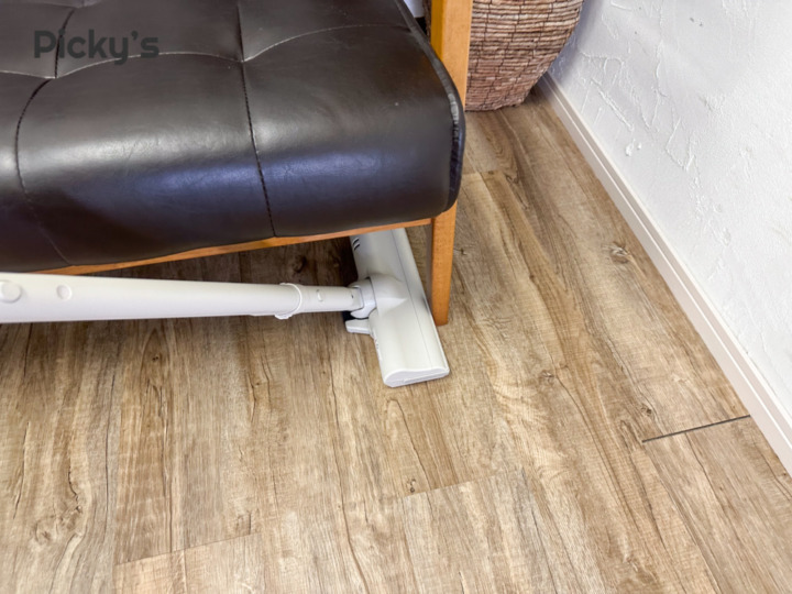 自走ヘッドでスムーズに進む！ブラシに髪の毛の絡まりもなし