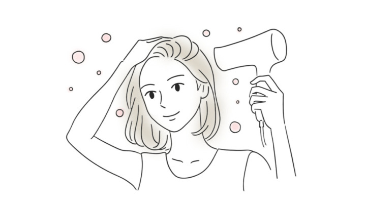 ⑤熱ダメージ軽減機能｜髪への負担を最小限に抑える温度調整