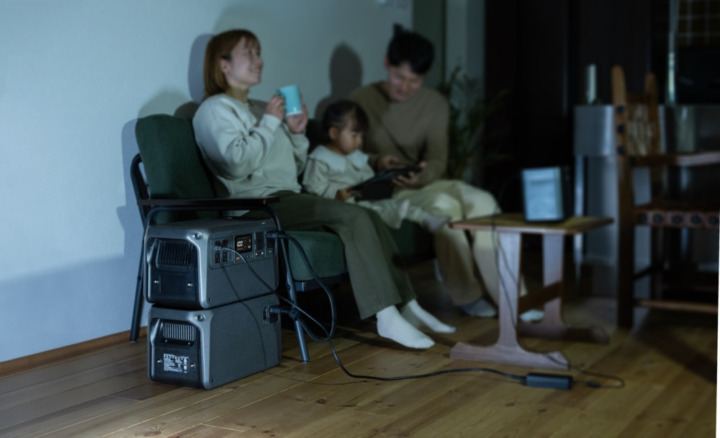 拡張バッテリー：最大11,264Whまで容量拡張可能